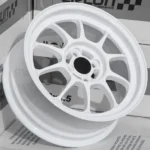 Hot Sale OEM Forged Wheels Casting Aluminum Replica White Car Alloy Wheels - Image 3