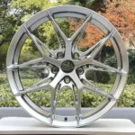 19 Inch 5X112 Titanium Silver Flow Formed Racing Wheels for BMW E46 E34 E60 E90 E92 - Image 3