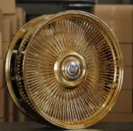Hot-Sale Wire Wheel Rose Gold Siver Chrome Multi Spokes 18/20/22/24/26inch Forged Rim Wheel