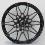 5 Holes Aluminum Alloy Black Machined Car Wheel Rim - Image 3