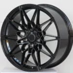 5 Holes Aluminum Alloy Black Machined Car Wheel Rim - Image 4
