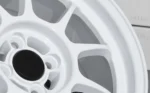 Hot Selling 16 17 18 19 20 Inch White Full Painting Brake Smoothly Alloy Wheels Forged Car Rim Wheel - Image 4