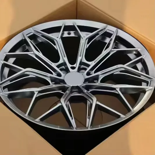 Hot-Selling Car Wheel 17/18/19/20inch 5X100 5X108 5X112 5X114.3 5X120 Black Forged Rim