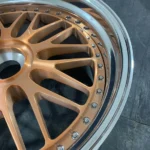 Hot Selling Car Wheels Oy17053 3 Piece Split Rims Custom Forged Alloy Wheel Rim Bright for Replace