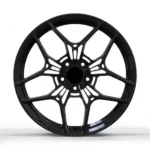 Hyper Black Spoke Aluminum Alloy Car Wheel Suit for Mainstream Car - Image 4