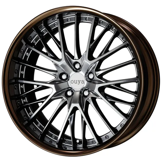 Lightweight Forged Aluminum Alloy Car Wheel Rim PCD 4X100 5X114.3 5X130 Sizes 18-26 Inches Monoblock Design High-Performance Rims for Custom Vehicles