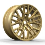 Luxury Cheap Staggered Mesh Golden Auto Alloy Car Rims Wheels - Image 4