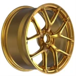 Luxury Golden Spoke 16 17 18 19 20 21 22 23 24inch Wholesales Monoblock Rims Forged Auto Car Wheels - Image 3