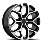 Machined Face Black Truck Alloy Wheel Rim 20 22 24 Inch 22X9 22X10 24X10 Aluminum Forged Wheel Customized - Image 2