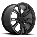 Matt Black Racing Car Alloy Wheel Rim 4X100 5X112 5X114.3 5X120 - Image 2