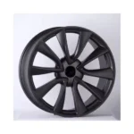 Matte Black Bronze 5 Holes Multi Spokes Aluminum Monoblock Design Car Wheel - Image 2