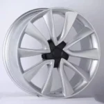 Matte Black Bronze 5 Holes Multi Spokes Aluminum Monoblock Design Car Wheel - Image 3