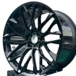 Matte Black Standard 6061-T6 Aluminum Alloy Car Wheel Forged Wheel - Image 2