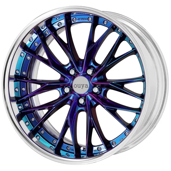 Multi Size Forged T6061 Aluminum Alloy Wheels for Luxury Cars Two Piece Design Available in 17 18 19 20 21 Inch PCD 5X114.3