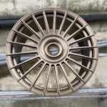 Multi Spokes Classical Bronze Aluminum Alloy Car Wheel Rims
