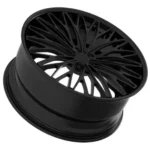 18-24 Inch Black Spoke Forged Alloy Car Wheels Rims