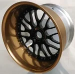 New Design Deep Concave Two-Coloured Full Size 2-Pieces Forged Wheel Passenger Car Alloy Wheel Rims - Image 2