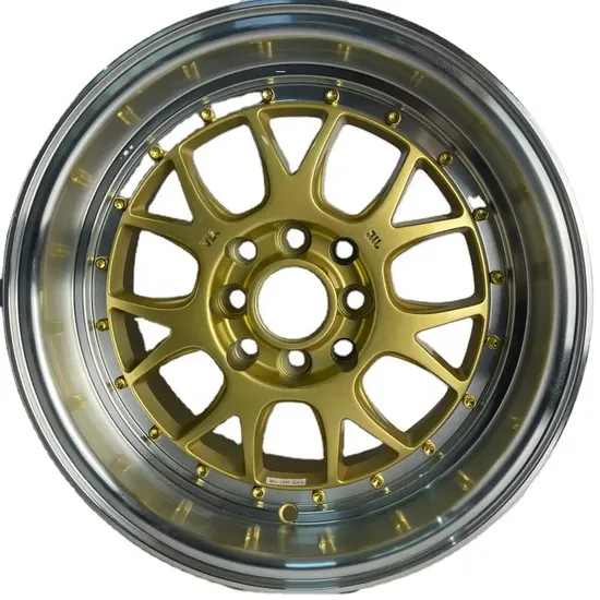 New Design Deep Concave Two-Coloured Full Size 2-Pieces Forged Wheel Passenger Car Alloy Wheel Rims