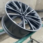 New Design Flow Formed Alloy Car Wheel 5 Holes Silver Machined Face Car Wheel Rims - Image 4