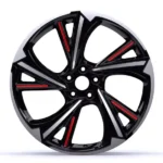 OEM/ODM Manufacturer Custom Passenger Sport Car Golden/Black/Red Aluminum Alloy Forged Color Wheel Price - Image 2