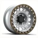 Off-Road 412 Chrome Wheel 8X6.5 (-51mm) Silver Alloy Aluminum Rims Forged Wheels - Image 4