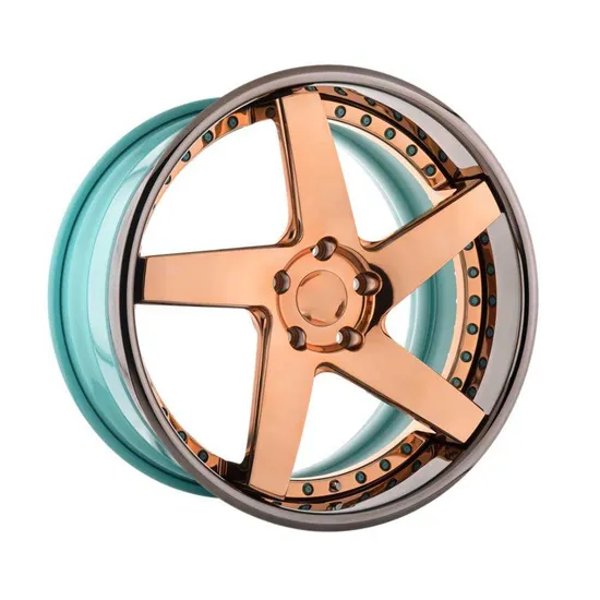 Other Auto Parts 19 20 21 22 24 Inch Five Spoke Forged Wheel with PCD 5X114.3 5X120 5X112 Alloy Rim Steel Wheel Hub Car Wheel Car Accessories