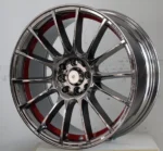 Ouya Wheel Premium Black Chrome Alloy Car Wheel - Image 2
