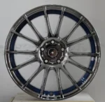 Ouya Wheel Premium Black Chrome Alloy Car Wheel
