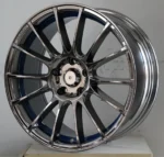 Ouya Wheel Premium Black Chrome Alloy Car Wheel - Image 3
