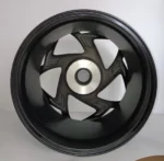 Ouya Wheel Car Accessories Blank Black Machined Face Et20 Alloy Car Wheel 5X114.3 5X120 - Image 3