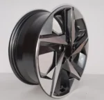 Ouya Wheel Car Accessories Factory Supply Wholesale with Good Price 5X114.3 Gunmetal Machined Face Alloy Car Wheel Hub Rim for Japanese Korean Cars - Image 2