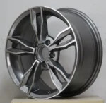 Ouya Gunmetal Machined Face Alloy Car Wheel - Image 2