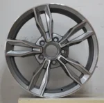 Ouya Gunmetal Machined Face Alloy Car Wheel - Image 3