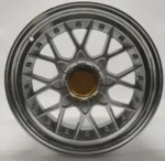 Ouya Wheel Car Accessories Popular Silver Machined Lip with Rivets Alloy Car Wheel - Image 2