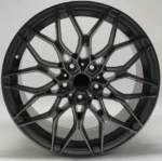 Ouya Classic 5X112 5X120 Gunmetal Alloy Car Wheel - Image 2