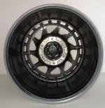 Ouya Wheel High Loading 6X139.7 Matte Black Chrome Rivets 4X4 Offroad Alloy Wheel - Image 3