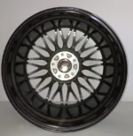 Ouya Wheel High Quality 5X120 Hyper Black Machined Lip Silver Nail Alloy Car Wheel - Image 3