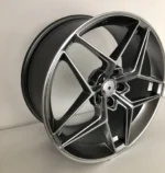 Ouya Wheel High Quality Popular 5X112 Hyper Black Alloy Car Wheel - Image 2