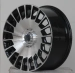 Ouya Wheel Black Machined Face Alloy Car Wheel In Stock - Image 2