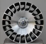 Ouya Wheel Black Machined Face Alloy Car Wheel In Stock - Image 3