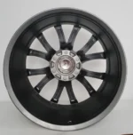 Ouya Wheel Spare Parts Replica Factory Supply 6X139.7 5X114.3 4X100 Gunmetal Machined Face Replica Alloy Car Wheel Rim for Toyota Cars - Image 3