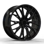 17-20 Inch 5X114.3/5*112 Matte/Hyper Black Alloy Car Rims - Image 2