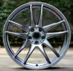 Passenger Car Black 5-Hole Wheel Rim for German/American/Japanese Cars