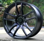 Passenger Car Black 5-Hole Wheel Rim for German/American/Japanese Cars - Image 4