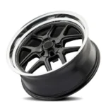 Premium 17-Inch Aftermarket Wheels Auto-Parts with Deep Dish Design and Gloss Black Finish - Image 2