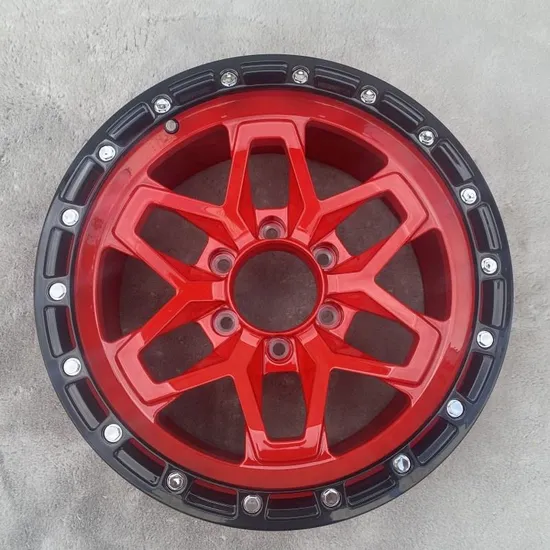 Red Black Deep Concave off Road 6061-T6 Forged Wheel Rim
