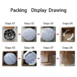 Replica 5 Holes Car Wheel Rim Set Black Color Silver Machined Face China Car Accessories Alloy Wheel and Wheel Rim - Image 4