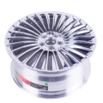 Silver Black Machined Face Car Wheel Monoblock 5 Holes Aftermarket Aluminum Alloy Car Wheel - Image 3