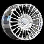 Silver 5X112 Alloy Wheels 18-24 Inch for W124 W240 W222 - Image 2