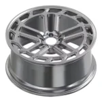Silver Spoke 5 Holes Car Accessories Auto Parts Alloy Forged Car Wheel Rims - Image 3